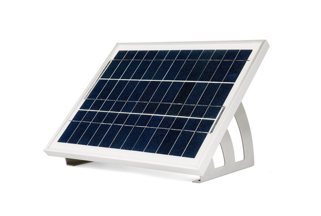 MicroSolar 256 LED solar floodlight solar pannel