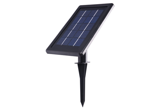 MicroSolar 42 LED Outdoor Floodlight solar pannel